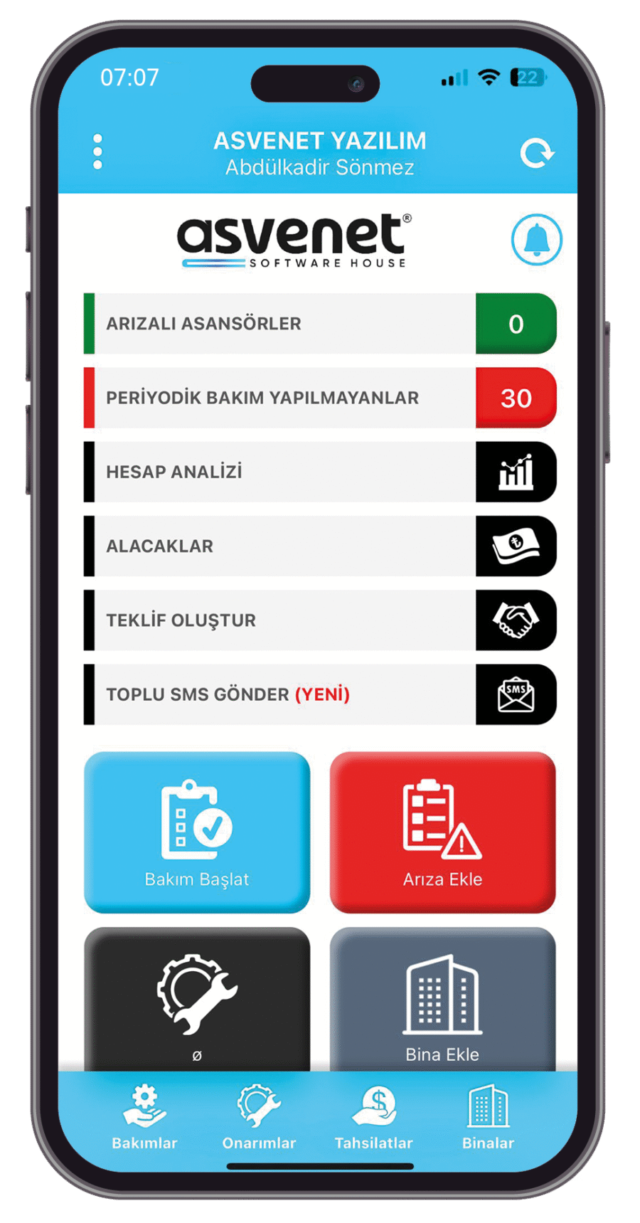 Asansör Takip Programı Paketi - AsBakım - Görsel 2